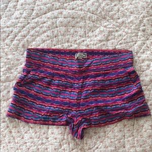Cloth pattern festival shorts